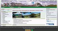 Desktop Screenshot of comun.sanmartindetor.bz.it
